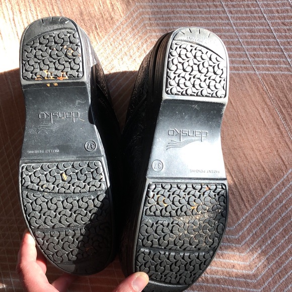 Dansko Tooled Leather Clog - Picture 3 of 4